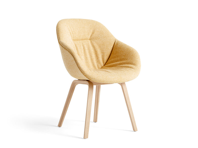ABOUT A CHAIR - AAC 123 SOFT ARMCHAIR WOOD BASE