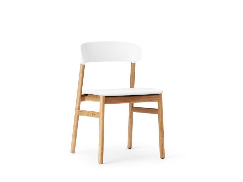 HERIT CHAIR WOOD BASE UPHOLSTERY