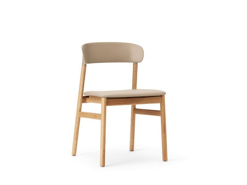 HERIT CHAIR WOOD BASE UPHOLSTERY