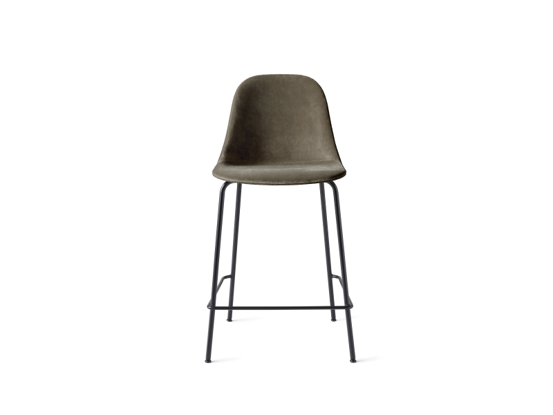 Harbour Side Counter Chair Steel Base Full Upholstery MENU-9290002