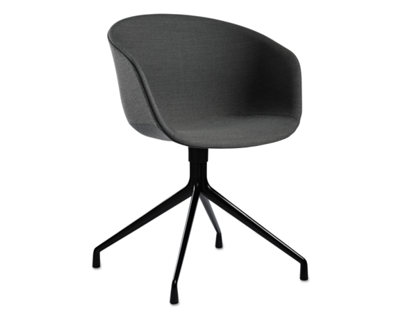 ABOUT A CHAIR - AAC 21 FULL UPHOLSTERY ARMCHAIR SWIVEL BASE