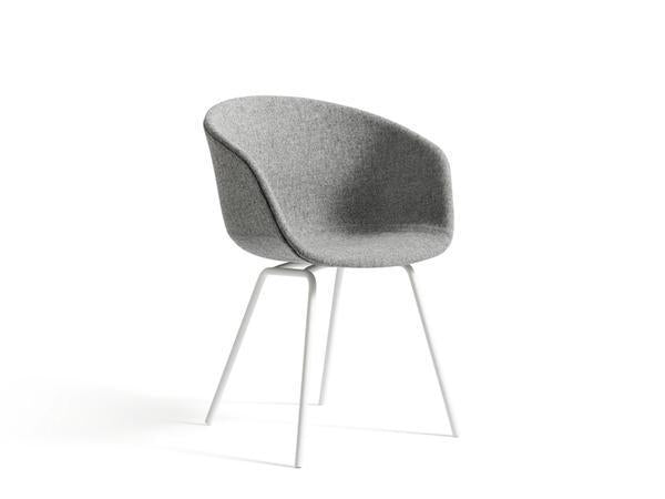 ABOUT A CHAIR - AAC 27 FULL UPHOLSTERY ARMCHAIR TUBE BASE