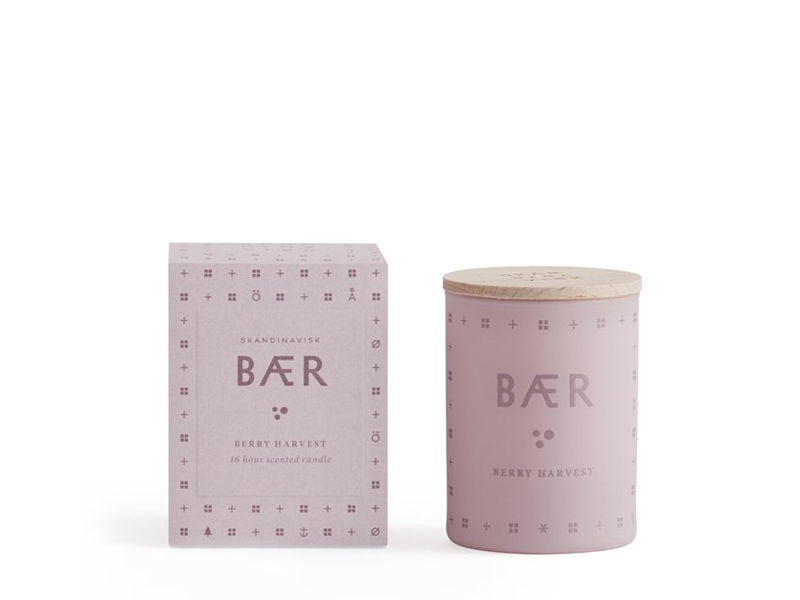 BÆR MINI SCENTED CANDLE (BERRY) Ⓓ
