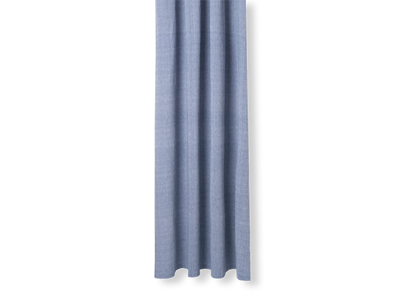 CHAMBRAY SHOWER CURTAIN