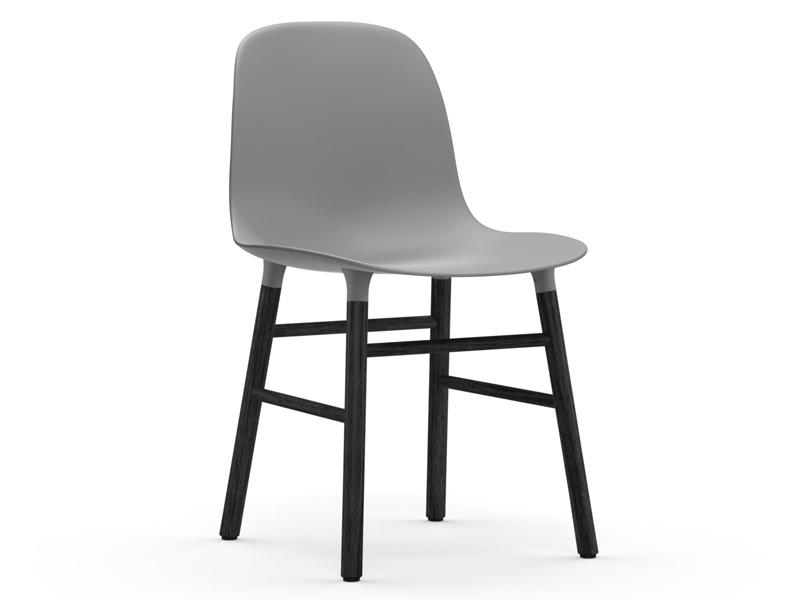FORM CHAIR WOOD BASE